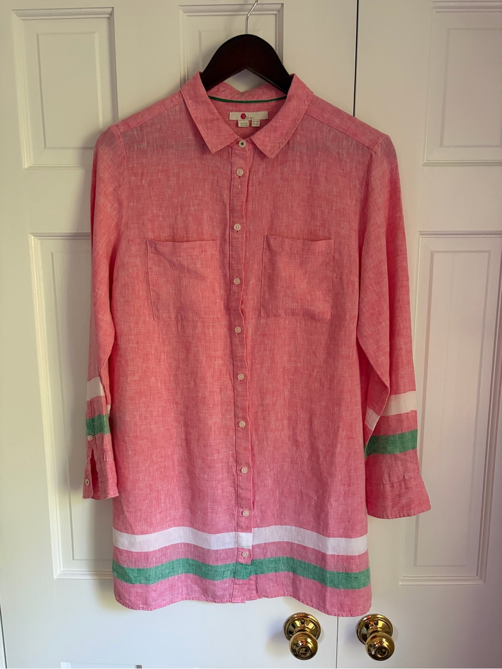 Boden Linen Shirt Dress / Tunic / Pool Coverup